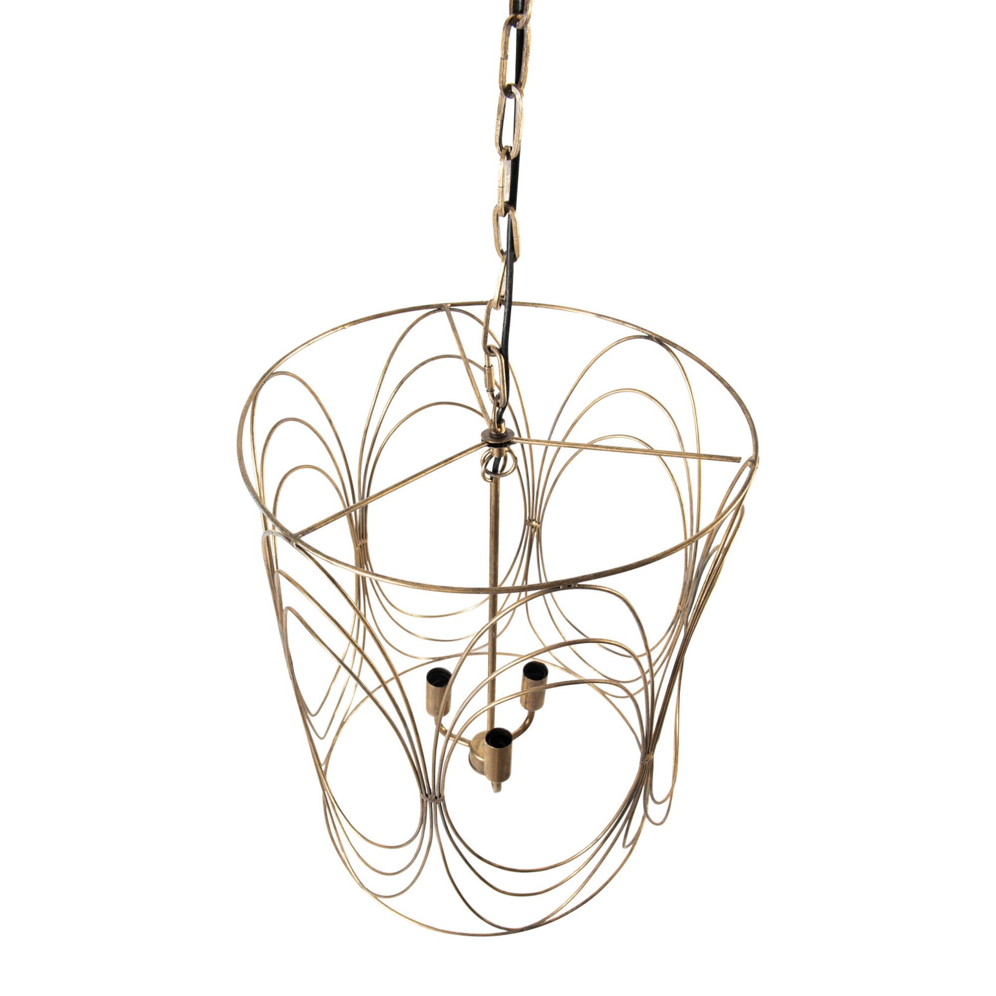 Hello Honey® 24" Swirl Wire Pendant Light